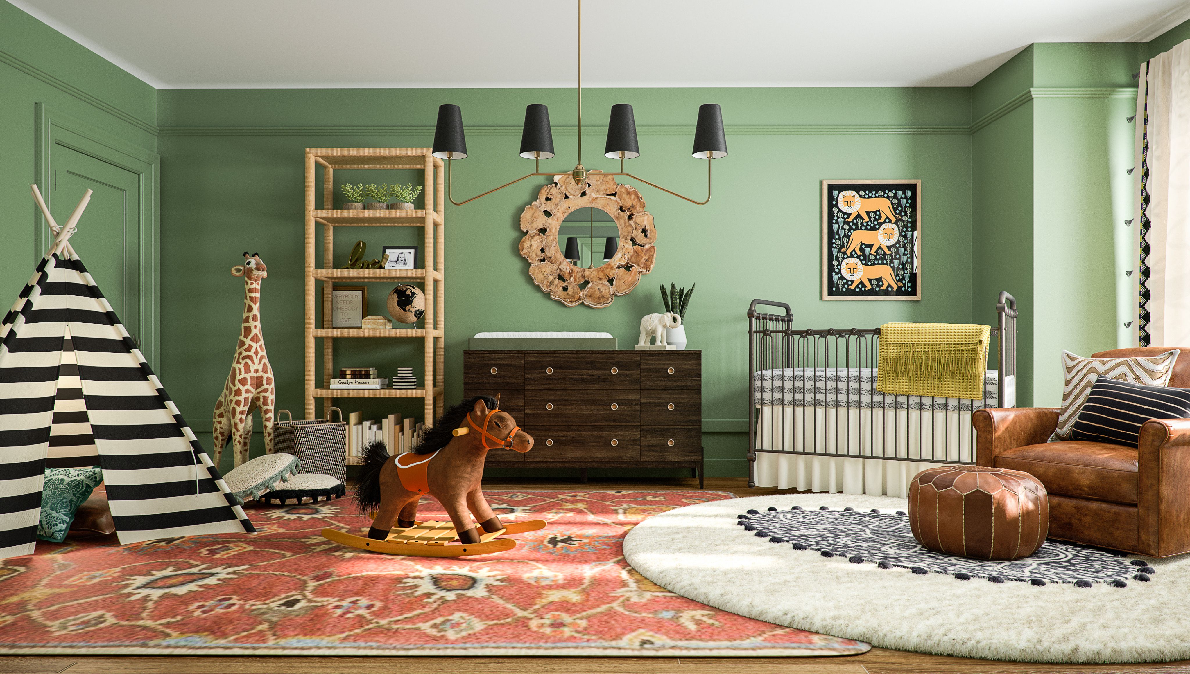 哈里王子育婴室设计