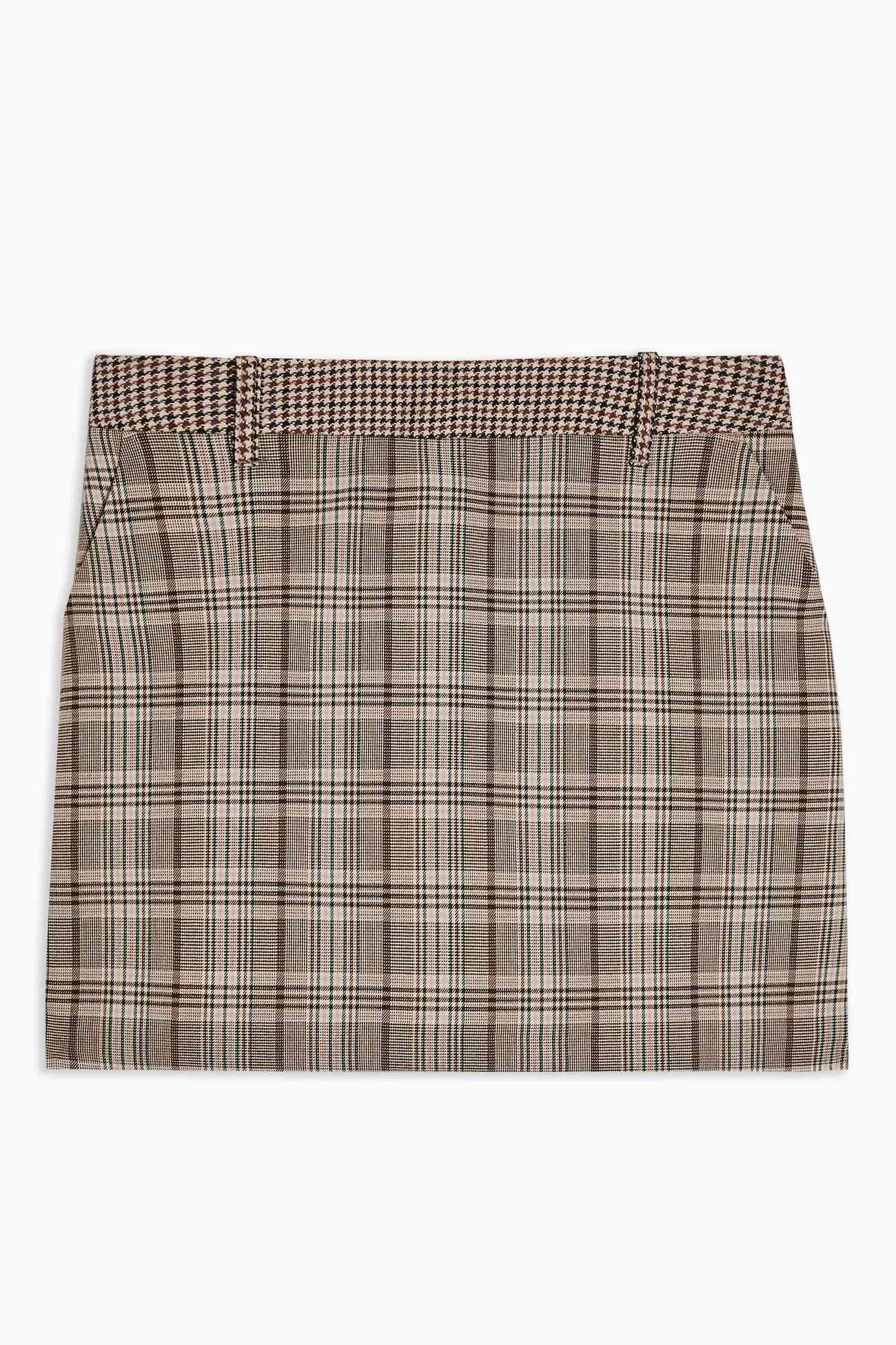 布朗检查迷你裙