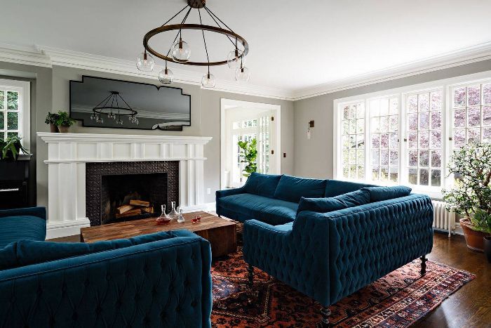 柔和的灰色油漆