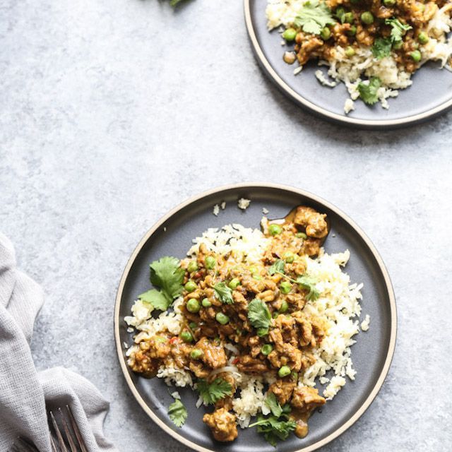 慢炖锅鸡印度kheema