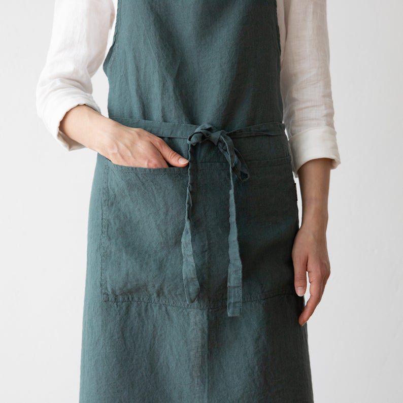 Linenmestore亚麻围裙