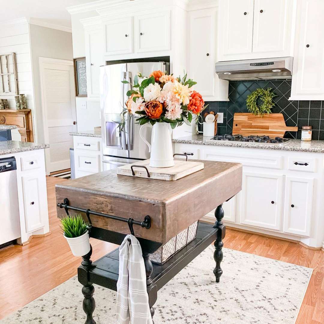 厨房秋季装饰花