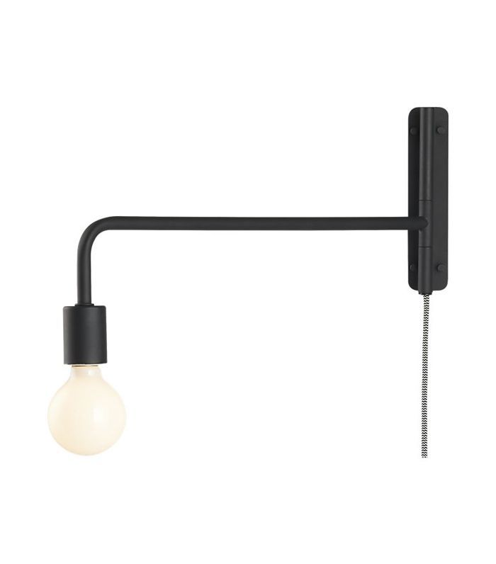 CB2游泳手臂黑色壁灯