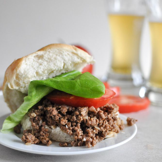 慢炖锅芝士汉堡