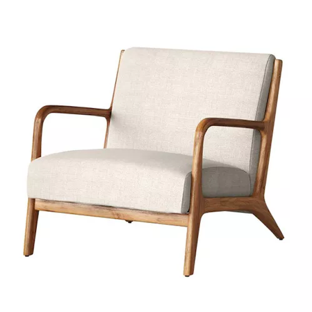 目标酯类木质扶手椅外壳