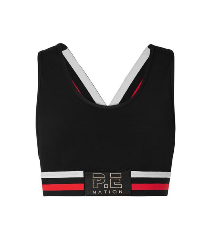 赛道伸展运动Bra“class=