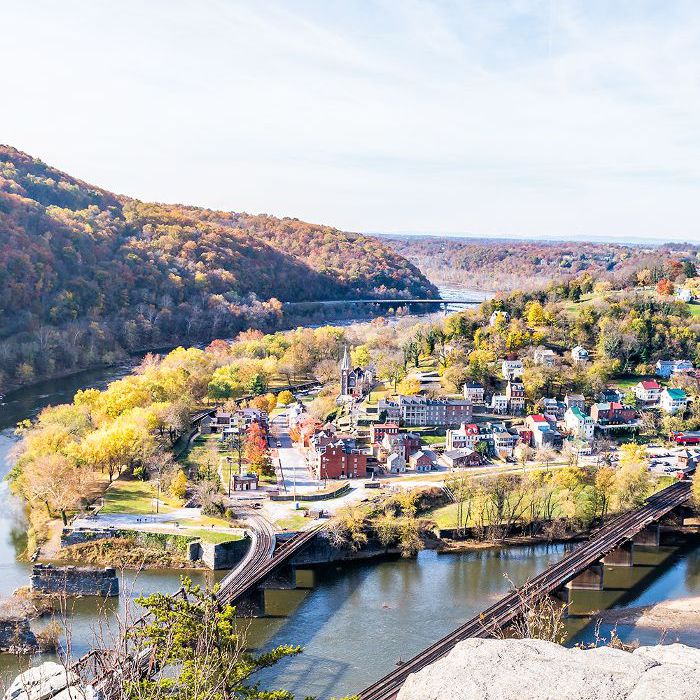 美国的美丽小镇