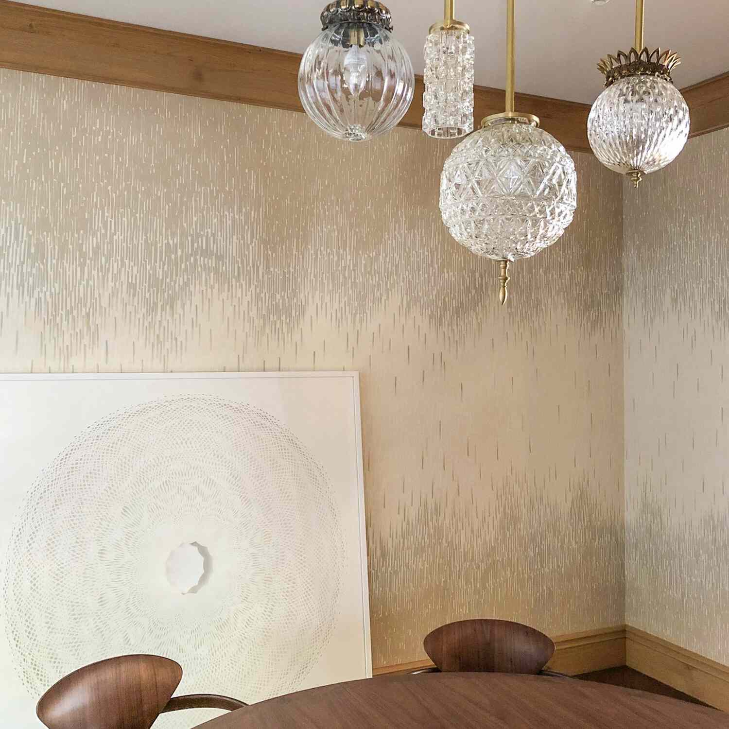 水晶吊灯在餐厅