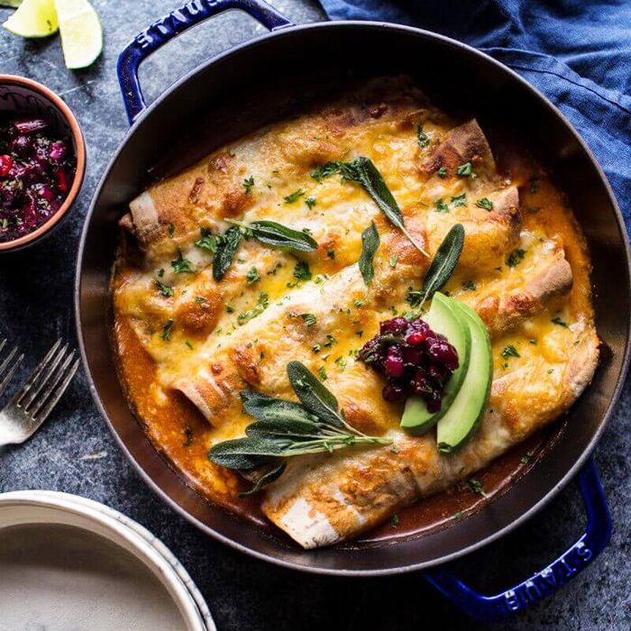 吃剩的火鸡肉——墨西哥卷饼