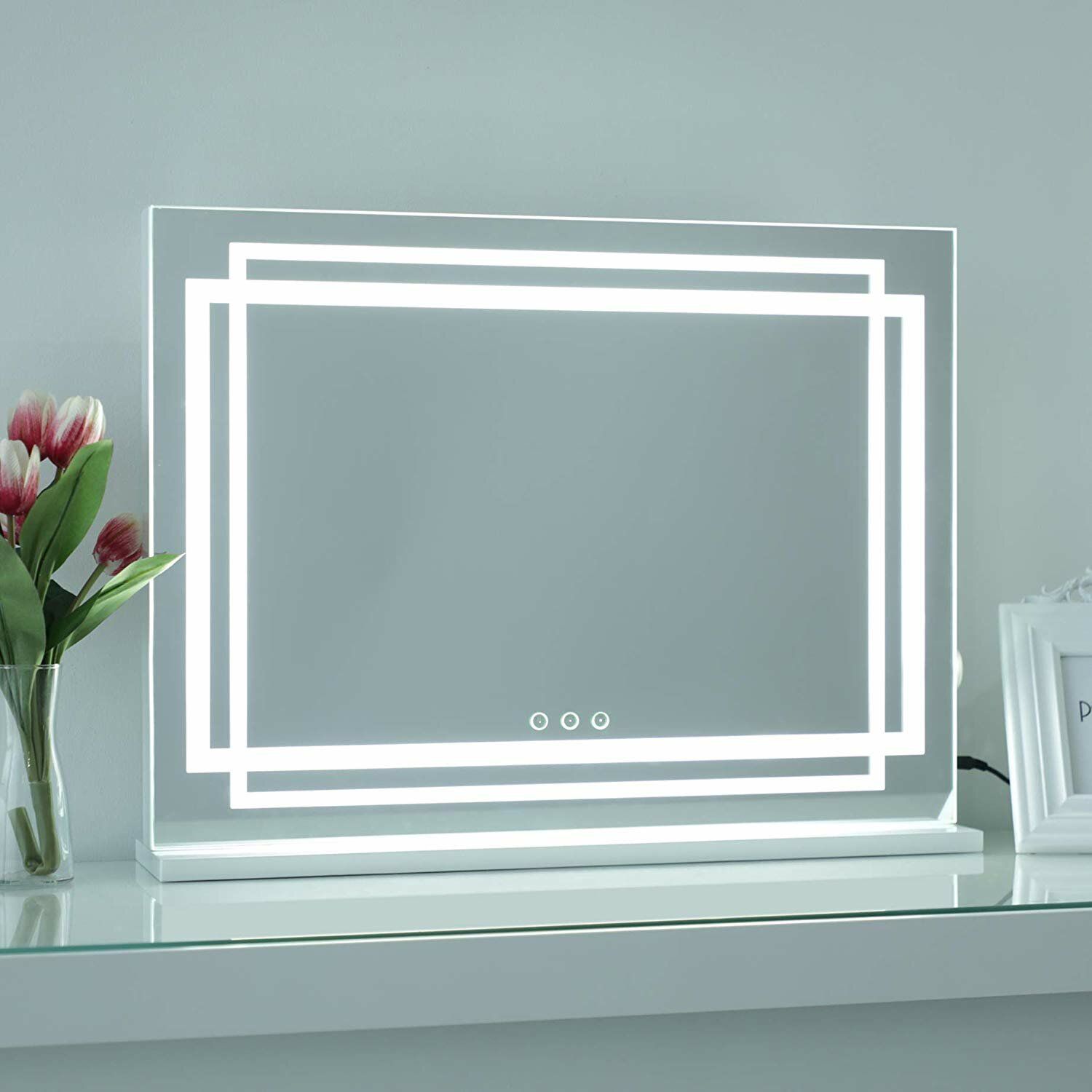 Orren Ellis trerescott无框彩妆镜