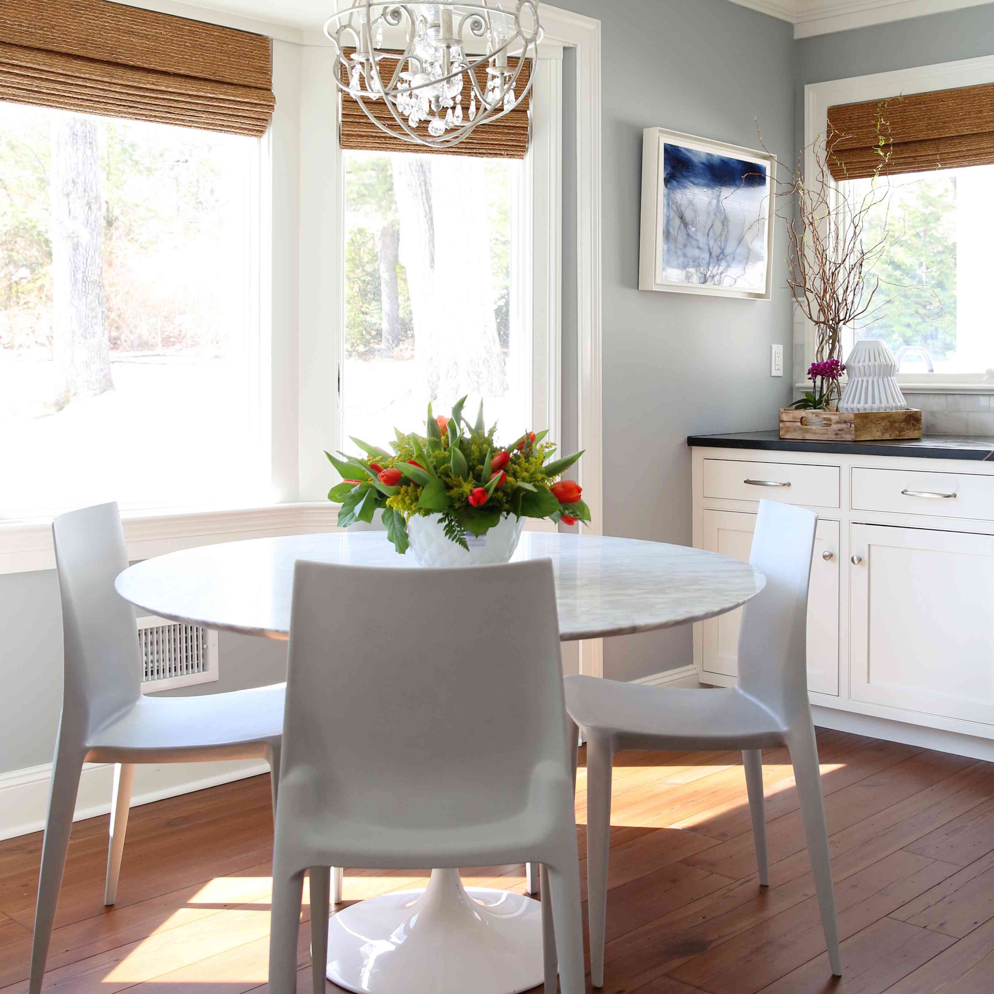 本周改头换面 - 早餐角落后琳达Granert厨房