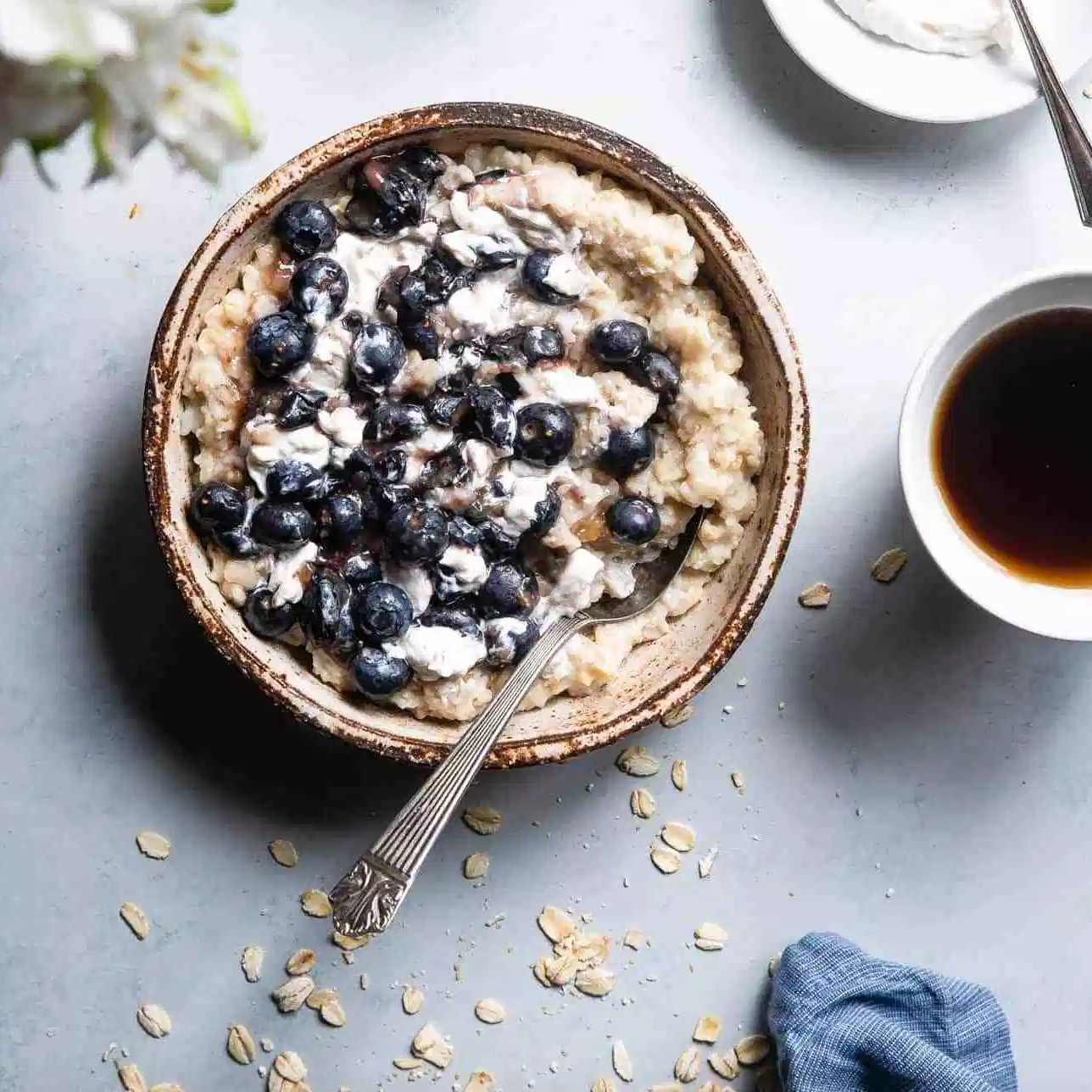 燕麦蓝莓芝士蛋糕