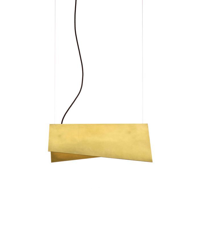 房间装饰的想法 - 黄铜悬挂灯