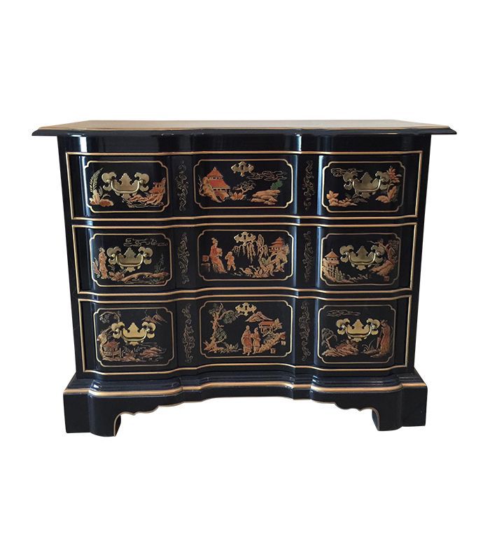 复古中国风手绘马桶