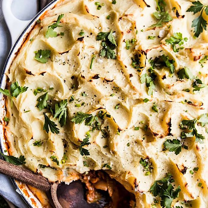 古感恩节食谱 - 健康牧羊人的馅饼