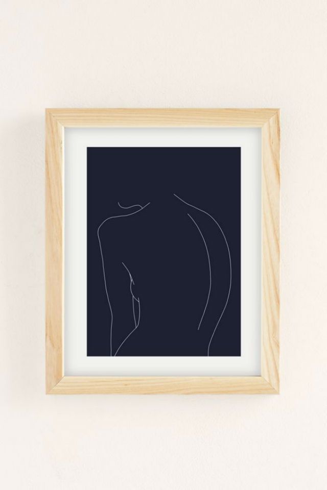 女人的后背线条