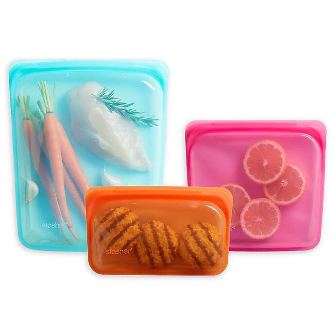 Stasher可重复使用硅胶食品袋