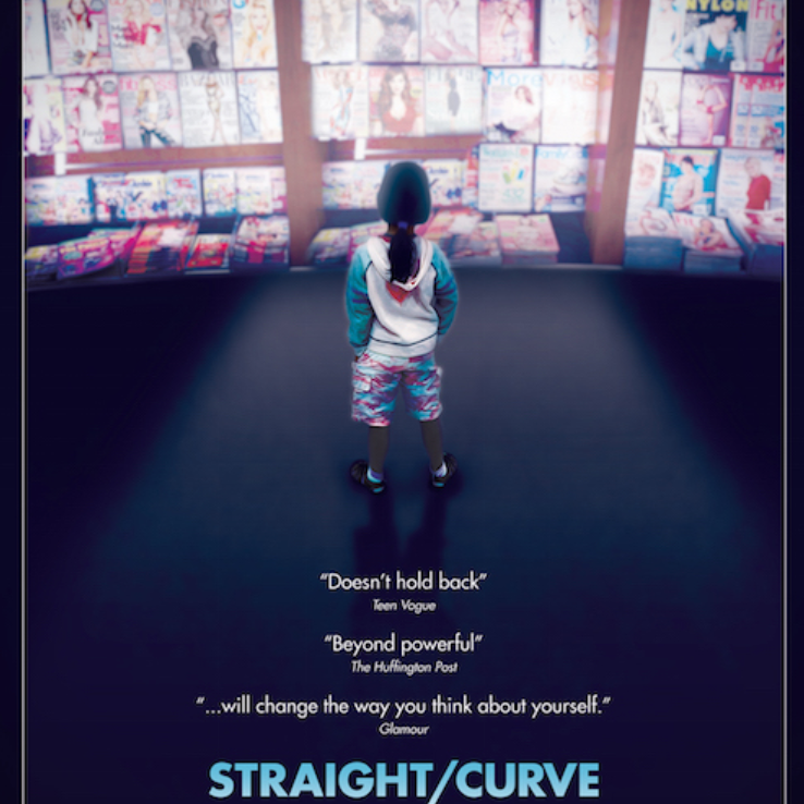 直/曲线纪录片电影海报”class=