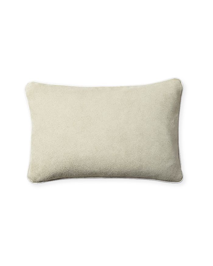 小威和百合麂皮绒枕头套