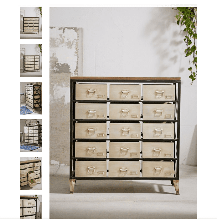 工业存储梳妆台