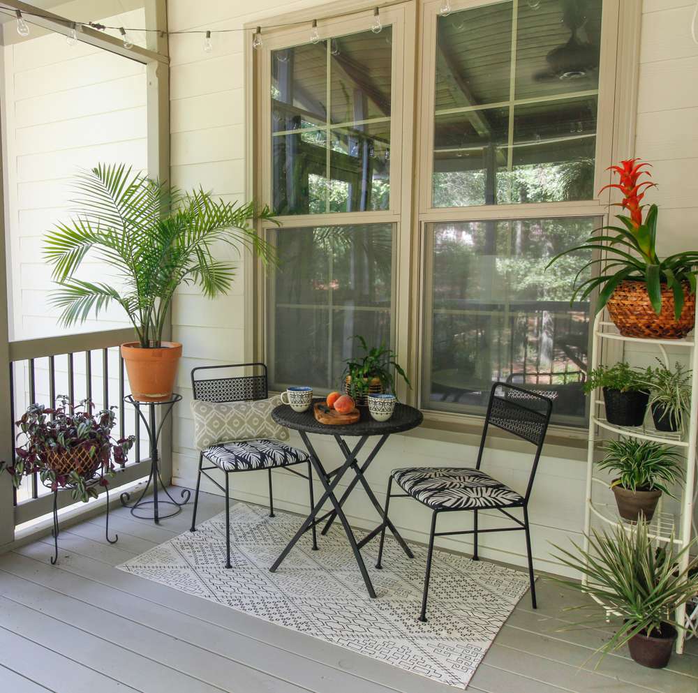 遮挡在门廊的想法