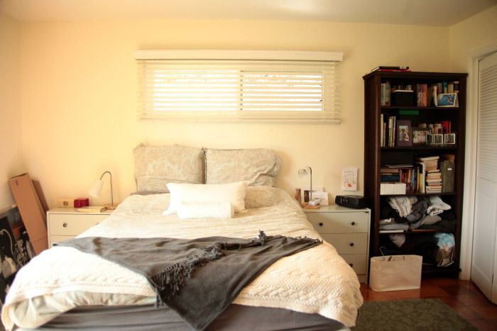 卧室改头换面 - 之前和之后