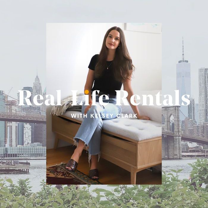 凯尔西·克拉克在她的布鲁克林公寓