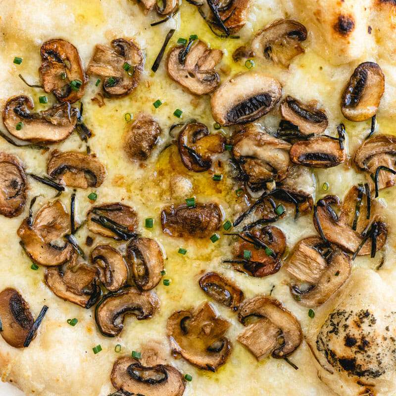 松露蘑菇比萨