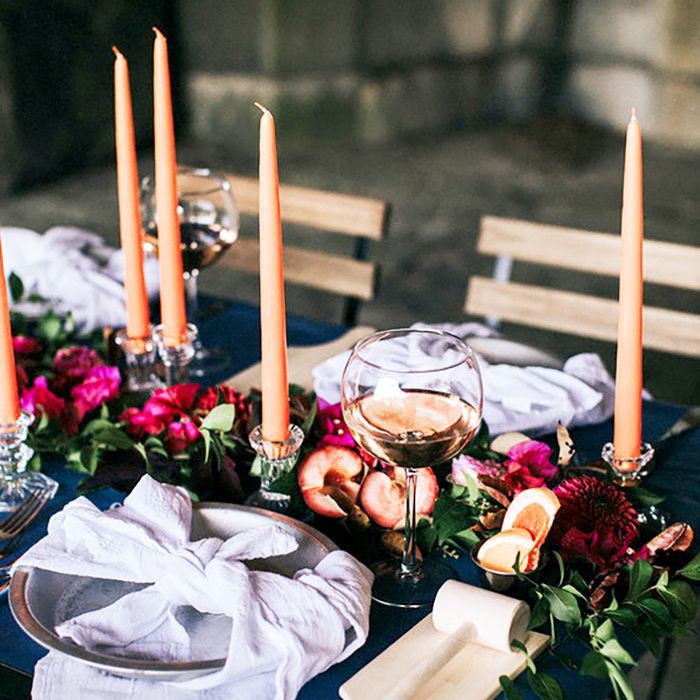 秋季婚礼tablespread