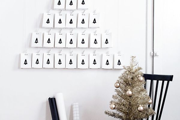 DIY Minimal Advent Calendar
