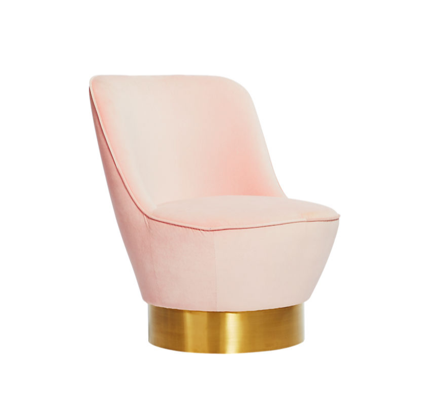 CB2西蒙妮脸红椅