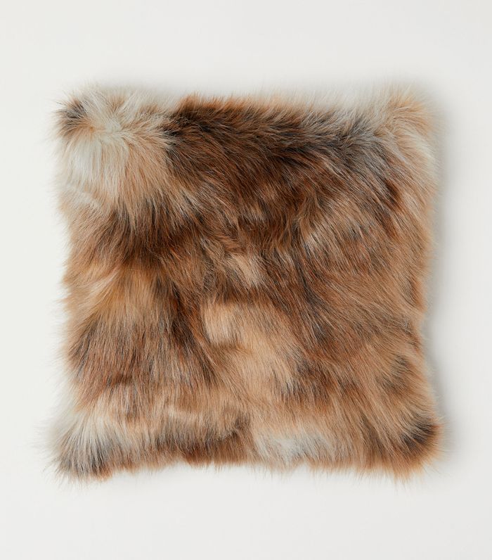H&M人造毛皮靠垫