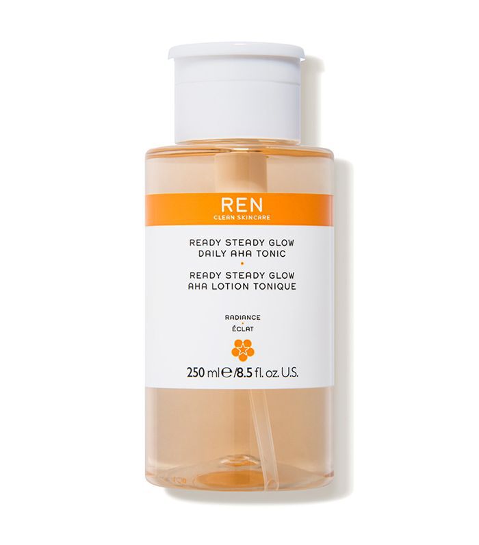 REN清洁护肤沉稳辉光每日AHA强直8.5盎司/ 250毫升