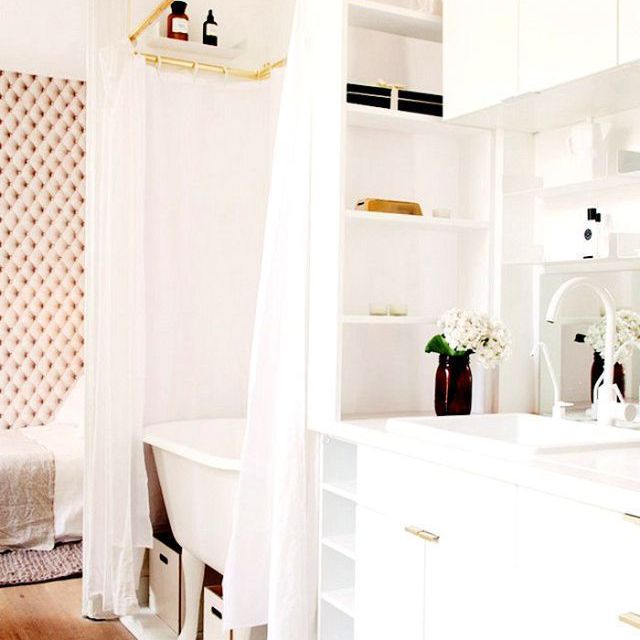 工作室公寓的想法-淋浴