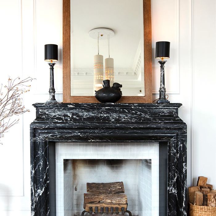 大理石壁炉