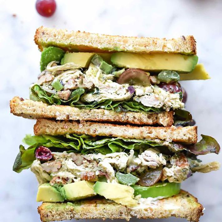 健康的鸡肉沙拉