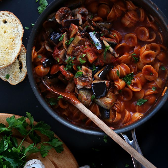 素食主义者面食