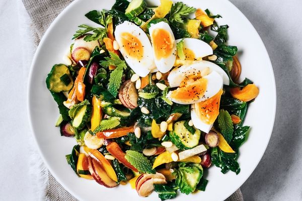eggs in salad