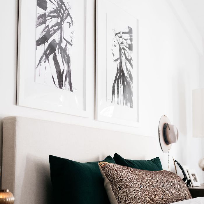 崔西和比利·雷·赛鲁斯的主卧室