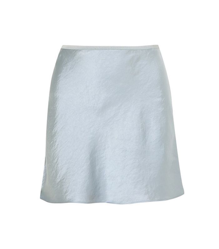 亚历山大·王设计的皱缎迷你裙