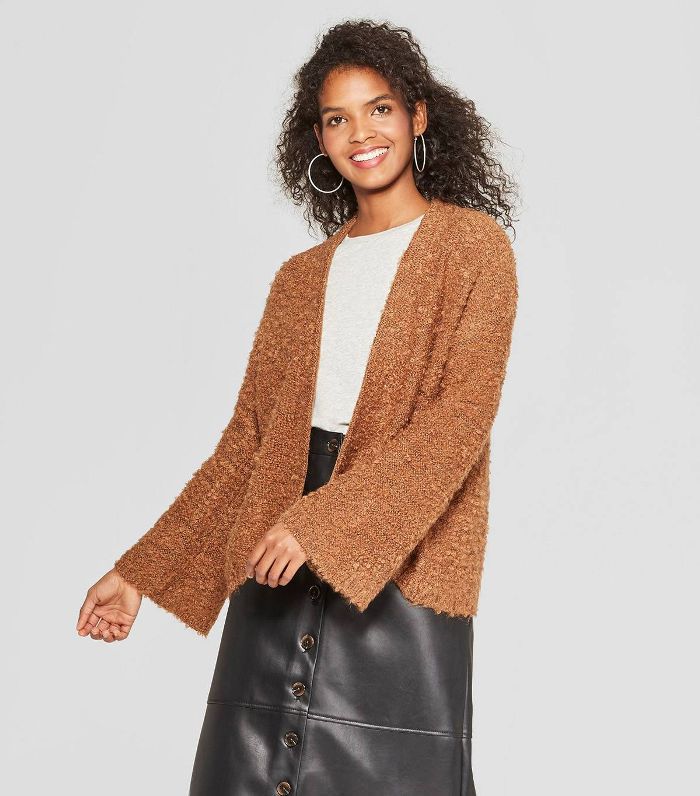 谁穿什么泰迪熊毛衣外套