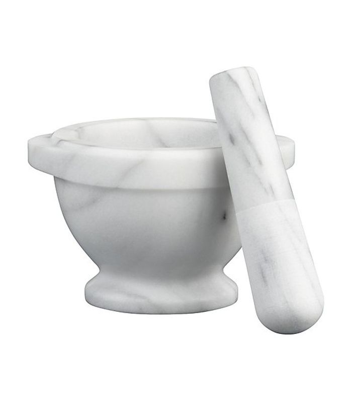 法式厨房大理石研钵和研杵