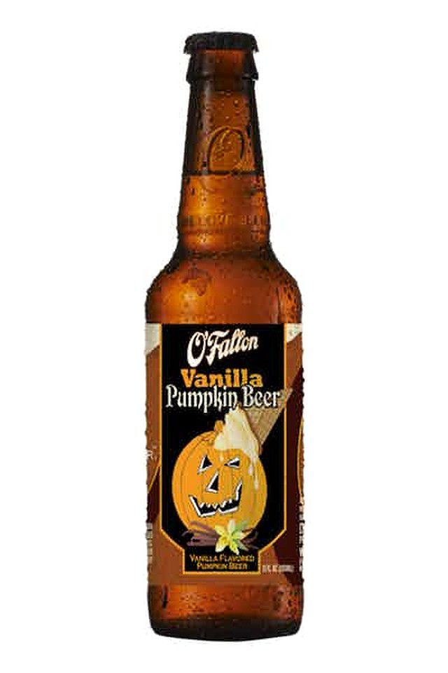 一瓶南瓜啤酒。