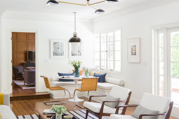 客厅用餐室Emily Henderson设计