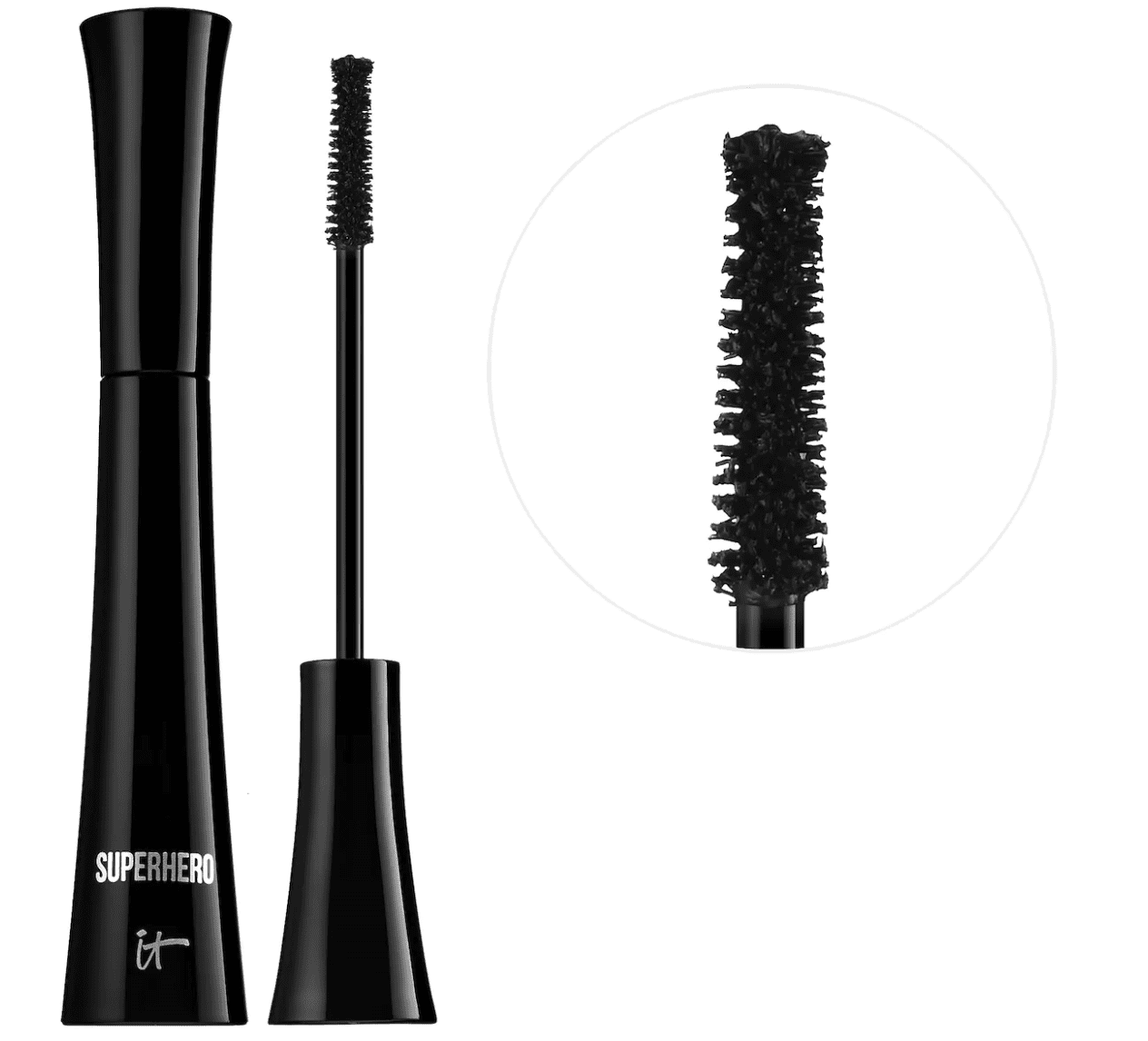 IT化妆品超级英雄弹性拉伸丰盈和延长睫毛膏