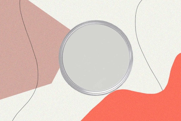 3个不同的油漆色板的GIF