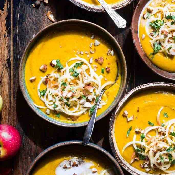 素食者慢炖甘薯汤