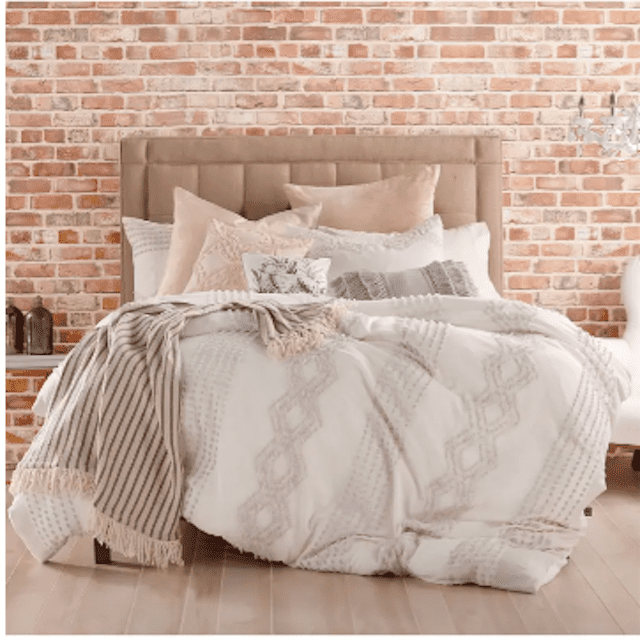 Cut Geo Comforter & Sham Set
