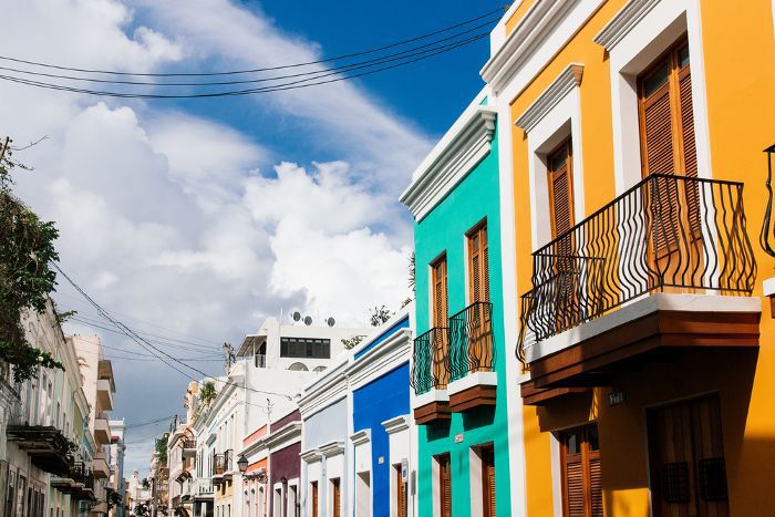 你不需要护照访问波多黎各圣胡安古城。