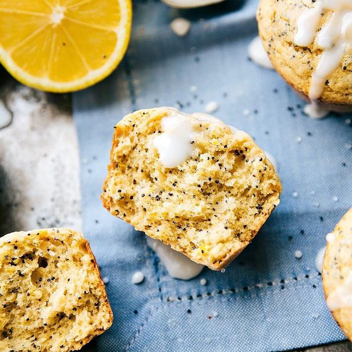 酮松饼配方-柠檬罂粟籽松饼